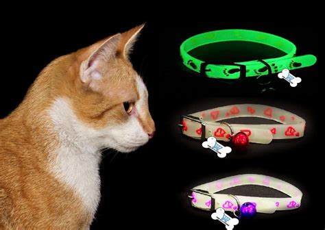 The DDS Store Cat Kitten Reflective Adjustable Collar Safety Buckle ...