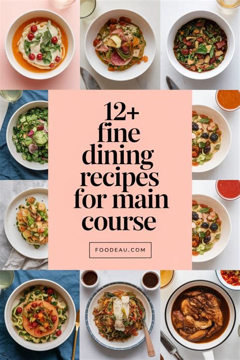 Image result for First Course Fine Dining Examples