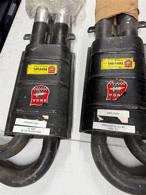 NEW OLD STOCK 1968-70 Ferarri 365 GTC4 Daytona exhaust system(VERY RARE ...