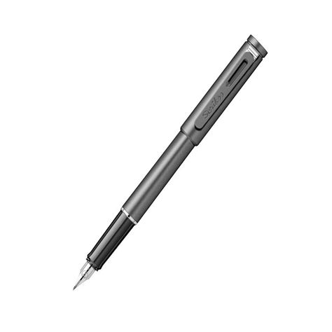 Scrikss | Punto Series | Fountain Pen | Medium Nib | Grey – Writing Wonders