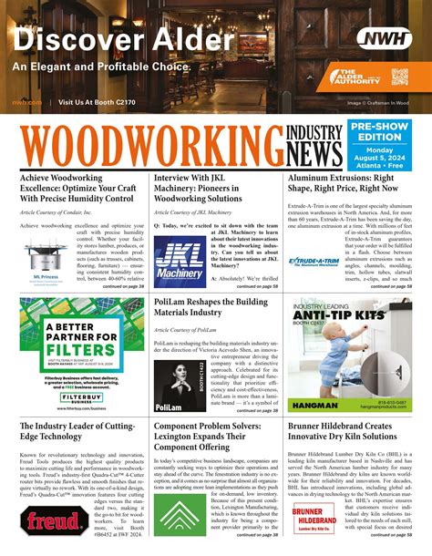 Woodworking Industry News Preshow Edition