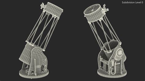 3D model Truss Tube Dobsonian Telescope | 3D Molier International