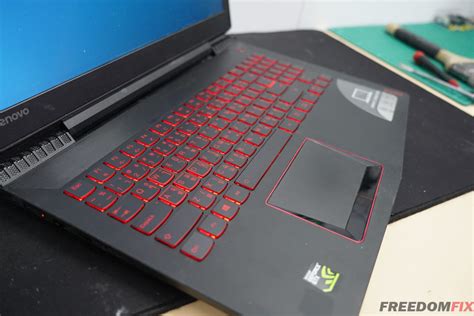 เปลี่ยนคีย์บอร์ด LENOVO Y520 Y520-15IKBN คีย์บอร์ดเสีย กดไม่ติด ปุ่ม ...