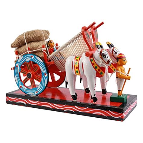 Buy Paljji Handicrafts Bullock cart Wooden handicrafts Items Home D cor ...