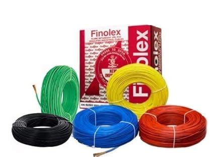 Finolex Cables Finolex 1 Sq Mm Pvc Insulated Cable Wire 90 M Coil Any ...
