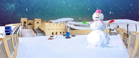 سنو ديونز قطر - تجربة جليدية في الشرق الأوسط