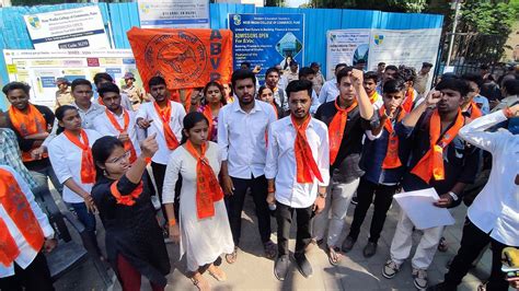 Pune: Tension Erupts Between MNVS & ABVP After Boycott Posters Appear ...