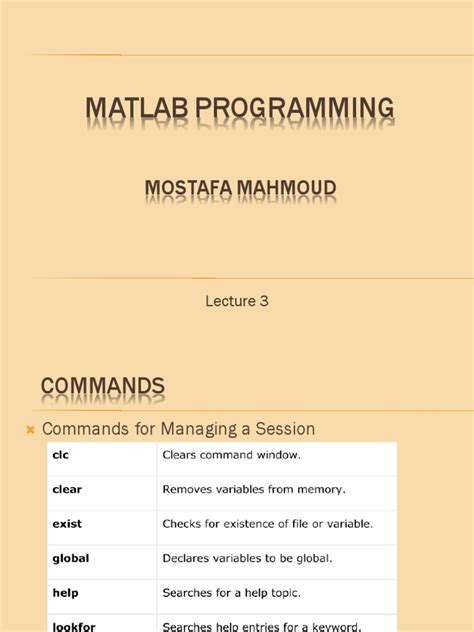 Image result for Question Paper On Introduction to MATLAB Programming PDF