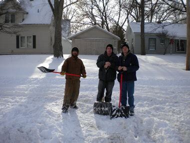 Shovel-ready: Trio of Midland men patrolling neighborhoods for stranded ...