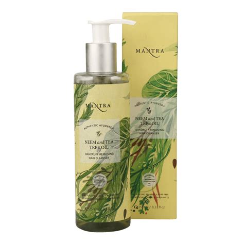 Neem and Tea Tree Oil Dandruff Removing Hair Cleanser