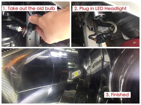 Techmax LED Headlight Conversion Kit Install 的图像结果