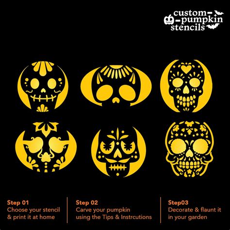Sugar Pumpkin Carving Patterns