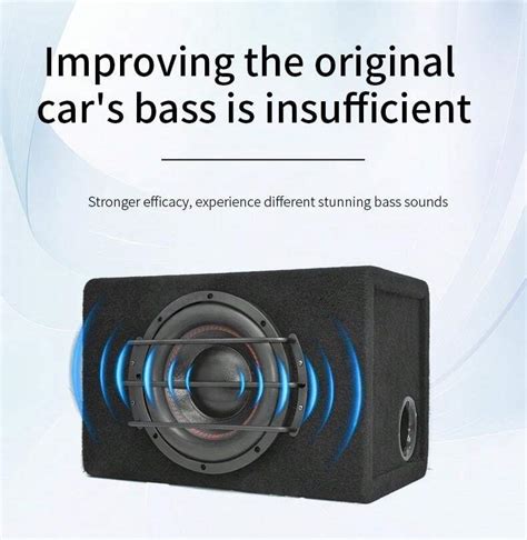 Peak 800W 10 Inch Car Subwoofer With Active Power Amplifier Subwoofer ...