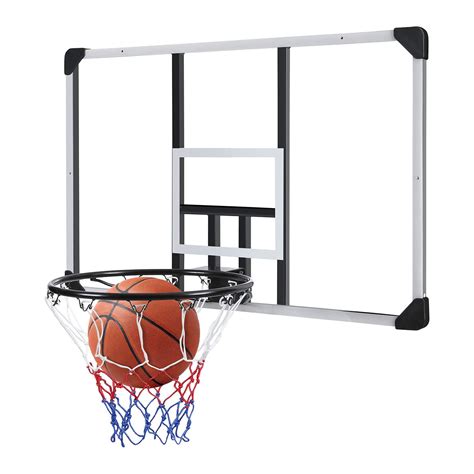 "MaxKare 44"" Wall-Mount Basketball Backboard & Rim Combo, Indoor ...
