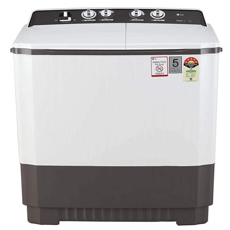 LG 9 kg 5 Star Semi-Automatic Top Loading Washing Machine (P9040RGAZ ...