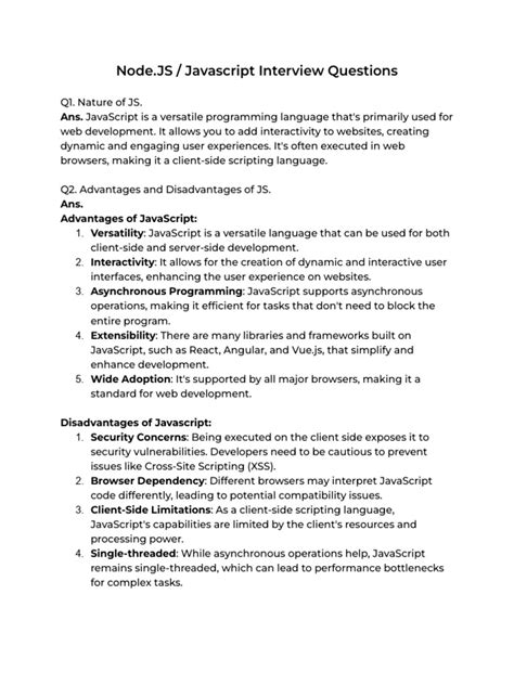 JavaScript Interview Questions PDF 的图像结果