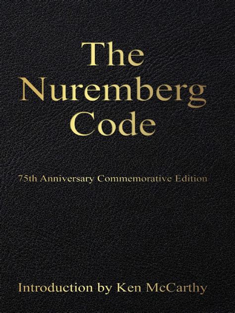 Image result for Code Nuremberg Explication