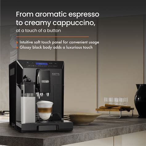 Buy De'Longhi ECAM 44.660.B Eletta Cappuccino Fully Automatic Coffee ...