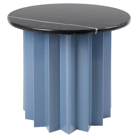 Contemporary Modern, Volume Low Side Table, Metal Base and Neo Picasso ...