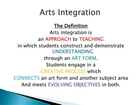 Image result for Arts Integration Explained