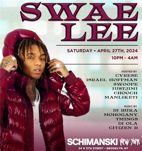 Enjoy Live Music and Good Vibes at Schimanski with Swae Lee on 4/27 ...