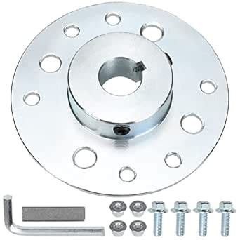 GREHUA Sprocket Brake Hub Adapter 3/4" Bore 3/16" Keyway with Hardware ...