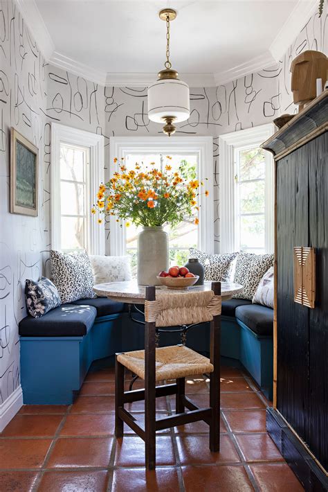 Dining Room With Banquette Seating