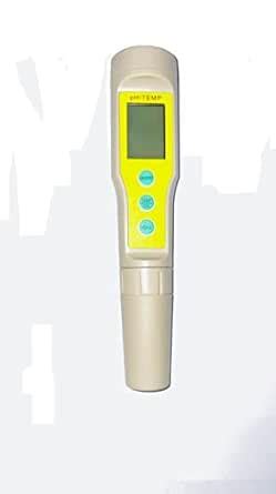 Helix pH Meter Temperature pH Test with Automatic Temparature ...