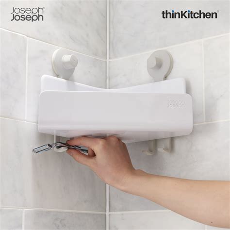 Buy Joseph Joseph Easystore Corner Shower Shelf Set Of 2 White Online ...