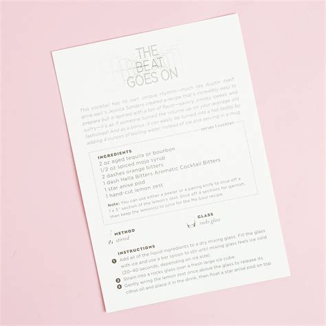 Shaker & Spoon Subscription Box Review + Coupon - October 2017 | MSA