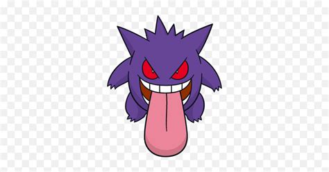 Gengar Transparent Png Image - Gengar With Tongue Out,Gengar Png - free ...