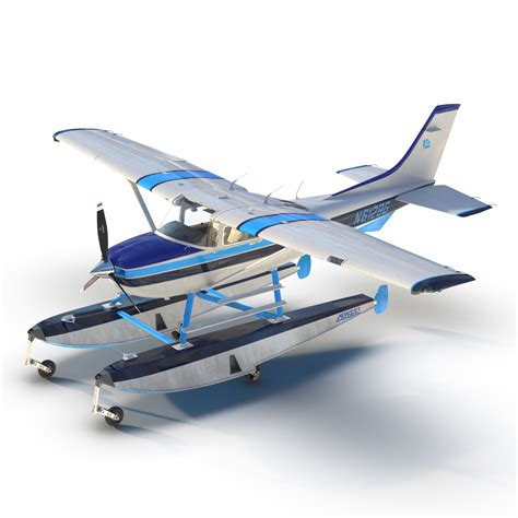 3D Cessna 182 Skylane on Floats model | 3D Molier International
