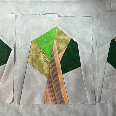 Image result for Paper Tree Quilt Pattern