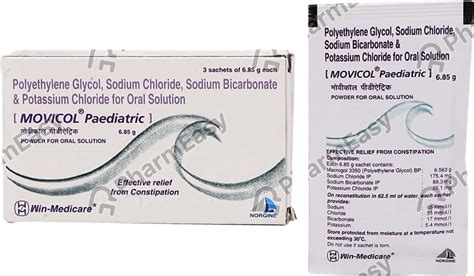 Buy Movicol Paediatric Sachet Of 6.85gm Powder (Pack Of 3) Online at ...