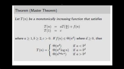 Master Theorem Tutorial 的图像结果