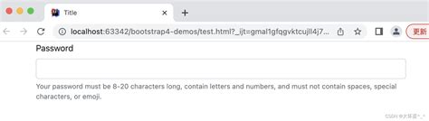 Bootstrap4 的图像结果