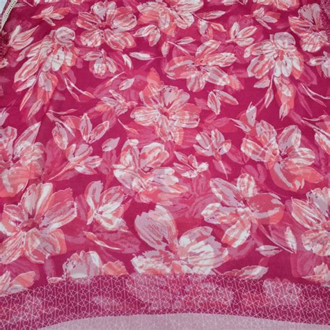 Set 4-20th May - Classy Small Tree Printed Rani Pink Cotton - Patra ...