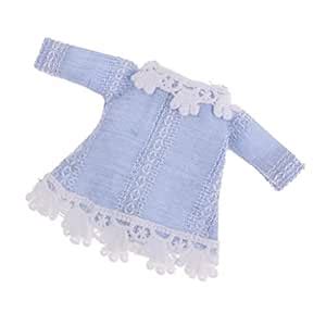 C2K Dolls Clothes Blue Lace Dress for Mini Blythe 1/12 BJD Obitsu11 ...