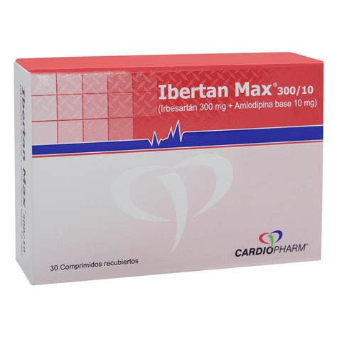 Ibertan Max 300/10Mg Comprimidos - FarmaciaRD