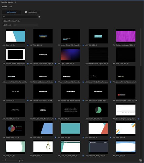 NEW MOTION GRAPHIC PRESETS PACK (35+ .mogrts) FOR ADOBE PREMIERE PRO ...