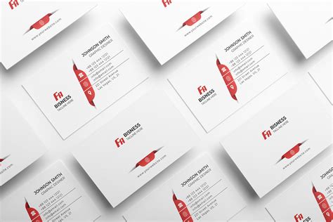 Software Business Cards Clean Design 的图像结果