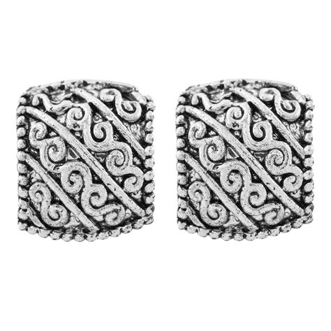 Shining Jewel Antique Silver Oxidised Studs For Women (SJ_928) : Amazon ...