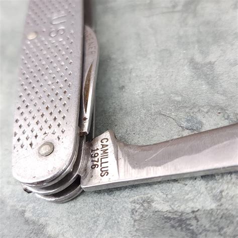 Vintage Camillus U.S. Military Army Multi-blade Folding Knife 1976 Pocketknife - Etsy