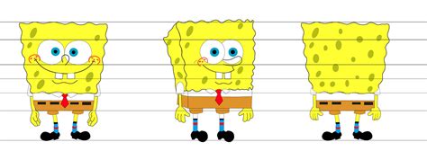 Model Sheet Spongebob on Behance