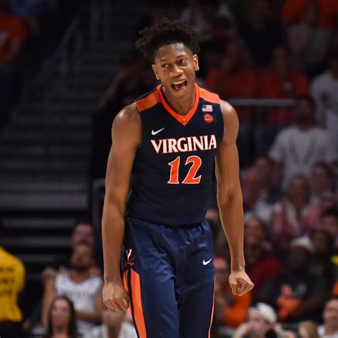 Virginia's DeAndre Hunter to Miss NCAA Tournament After Suffering Wrist ...