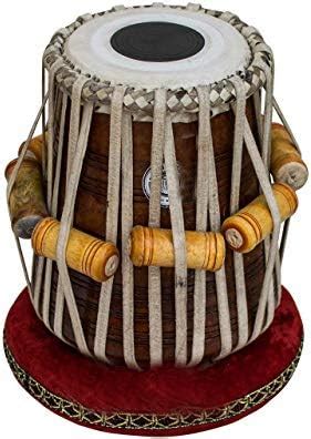 SAI Musical Tabla only Pure sheesham Wooden Tabla with Cusion & Carry ...