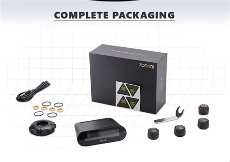 70mai External Sensor Tire Pressure Monitor System