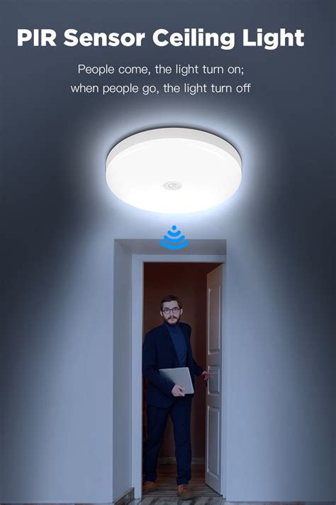 Image result for Motion Sensor LED Ceiling Light