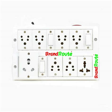 Buy BrandRoute Anchor 8 Socket Heavy Duty Strip with-4 Metre Copper ...