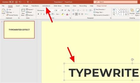 Image result for Typewriter-Style Typing Animation PPT